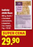 INDICKÝ CHLÉB NAAN
