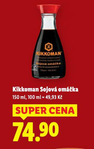 KIKKOMAN SÓJOVÁ OMÁČKA