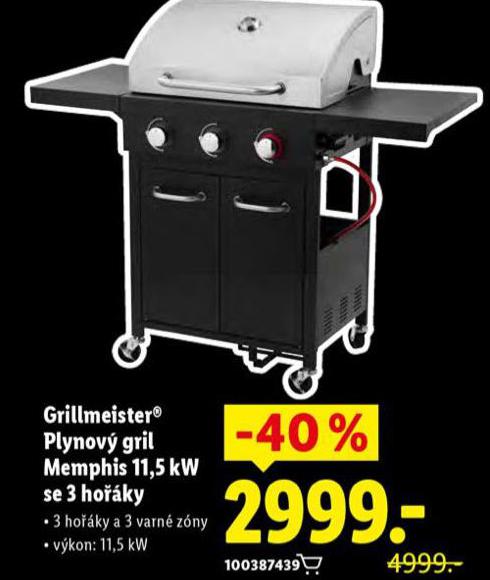 GRILLMEISTER PLYNOV GRIL