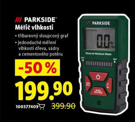 PARKSIDE MĚŘIČ VLHKOSTI