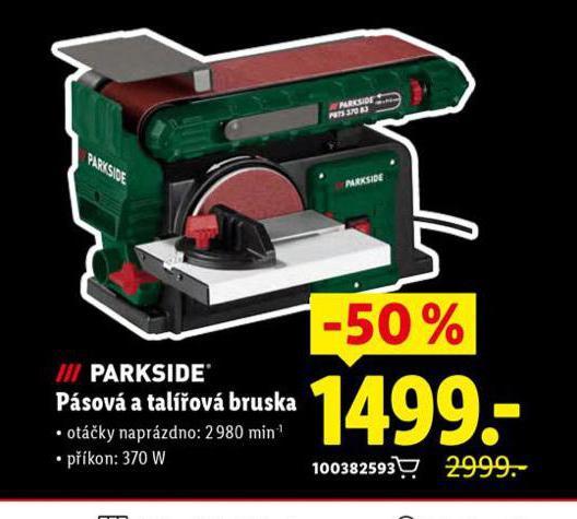 PARKSIDE PSOV A TALOV BRUSKA