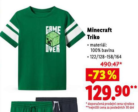 MINECRAFT TRIKO