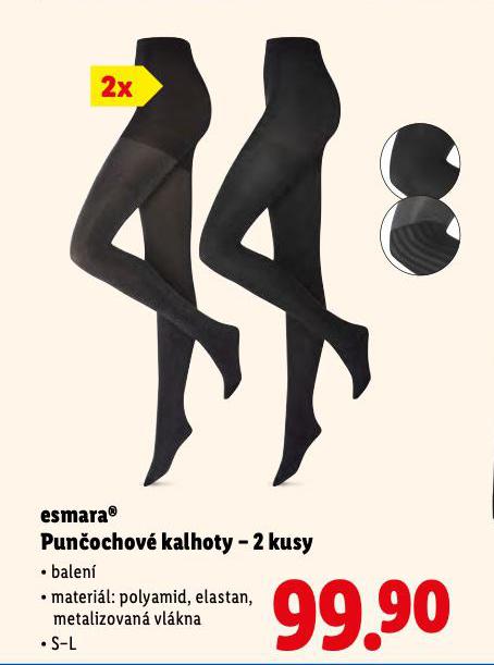 ESMARA PUNČOCHOVÉ KALHOTY