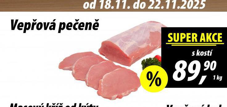 VEPŘOVÁ PEČENĚ S KOSTÍ