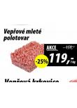 VEPŘOVÉ MLETÉ POLOTOVAR