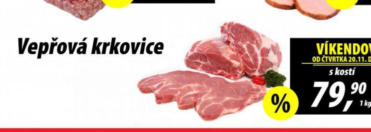 VEPŘOVÁ KRKOVICE S KOSTÍ