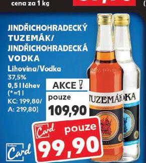 JINDŘICHOHRADECKÁ VODKA