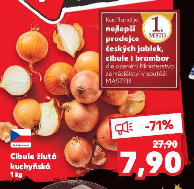 CIBULE KUCHYŇSKÁ ŽLUTÁ