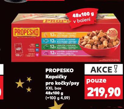 PROPESKO KAPSIČKY PRO KOČKY