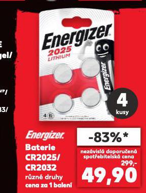 ENERGIZER BATERIE CR2025