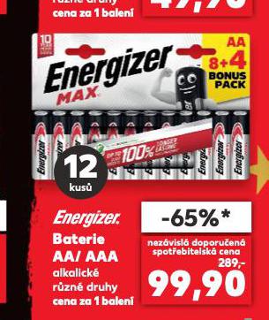 ENERGIZER BATERIE AA