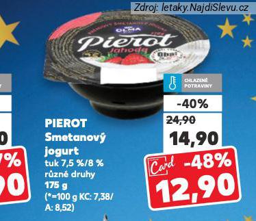 PIEROT SMETANOVÝ JOGURT