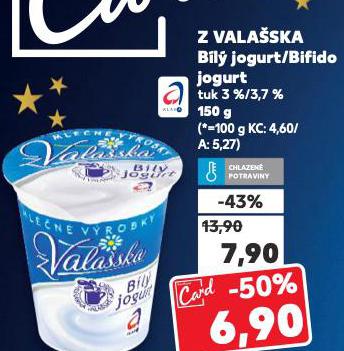 BÍLÝ JOGURT Z VALAŠSKA