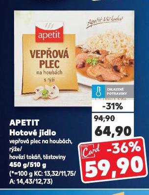 APETIT HOTOVÉ JÍDLO
