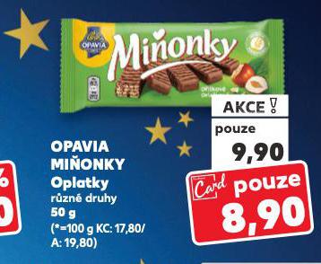 OPLATKY MIŇONKY OPAVIA