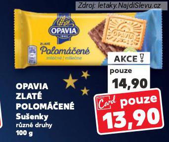 OPAVIA ZLATÉ POLOMÁČENÉ
