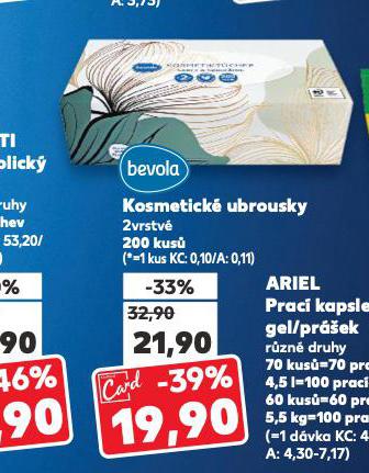 KOSMETICKÉ UBROUSKY