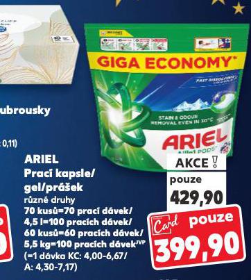 ARIEL PRACÍ PRÁŠEK