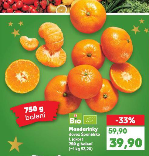 BIO MANDARINKY