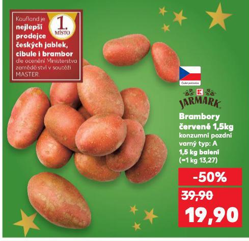 BRAMBORY ČERVENÉ