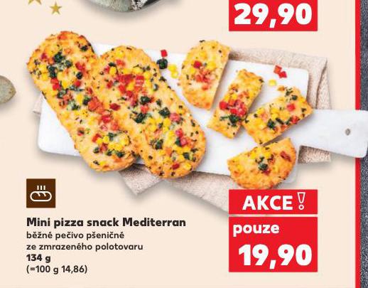 MINI PIZZA SNACK MEDITERRAN