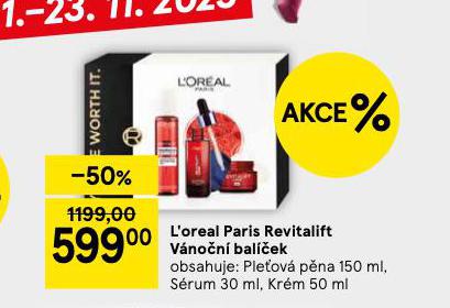 LOREAL PARIS REVITALIFT VÁNOČNÍ BALÍČEK