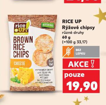 RICE UP RÝŽOVÉ CHIPSY
