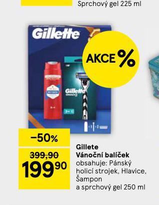 GILLETTE VÁNOČNÍ BALÍČEK