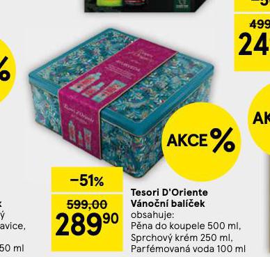 TESORI D´ORIENTE VÁNOČNÍ BALÍČEK