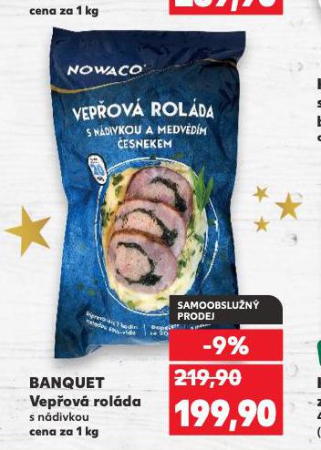 BANQUET VEPŘOVÁ ROLÁDA