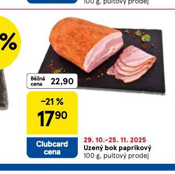 UZENÝ BOK PAPRIKOVÝ