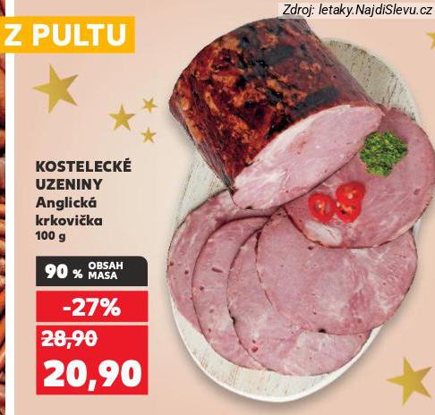 KOSTELECKÉ UZENINY ANGLICKÁ KRKOVIČKA