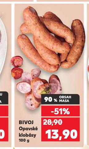BIVOJ OPAVSKÉ KLOBÁSY