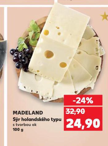 MADELAND SÝR HOLANDSKÉHO TYPU