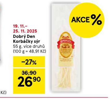 KORBÁČKY SÝR