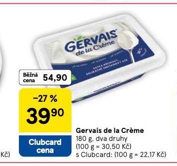 GERVAIS DE LA CRÉME