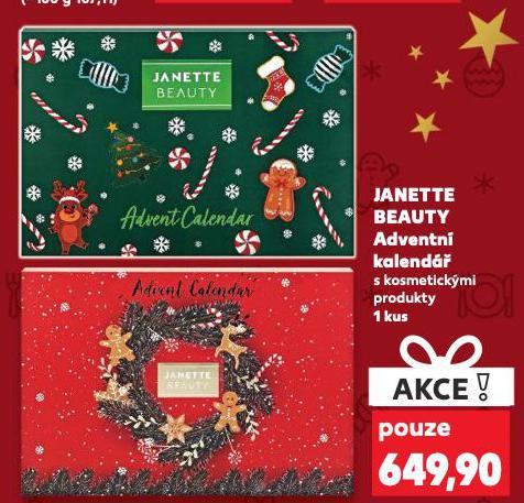 JANETTE BEAUTY ADVENTNÍ KALENDÁŘ