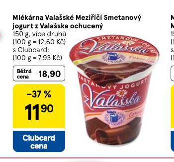 SMETANOVÝ JOGURT Z VALAŠSKÉHO MEZIŘÍČÍ