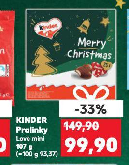 KINDER PRALINKY