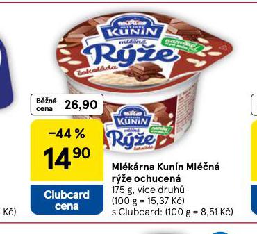 KUNÍN MLÉČNÁ RÝŽE OCHUCENÁ