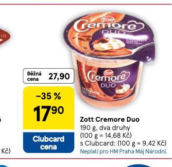 ZOTT CREMORE DUO