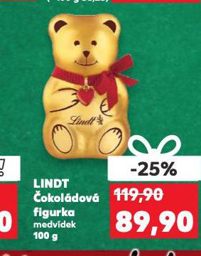 LINDT ČOKOLÁDOVÁ FIGURKA