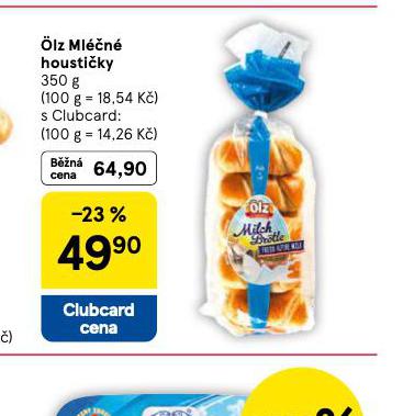 ÖLZ MLÉČNÉ HOUSTIČKY