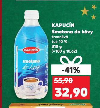 KAPUCÍN SMETANA DO KÁVY