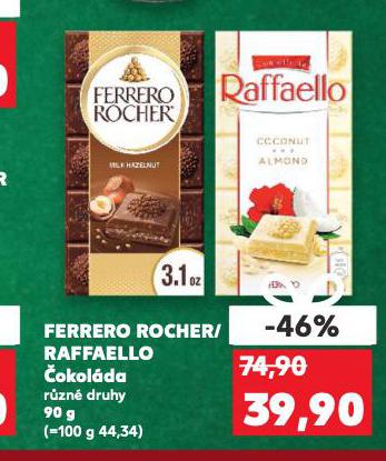 RAFFAELLO ČOKOLÁDA