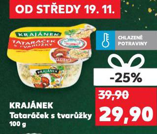 KRAJÁNEK TATARÁČEK S TVARŮŽKY
