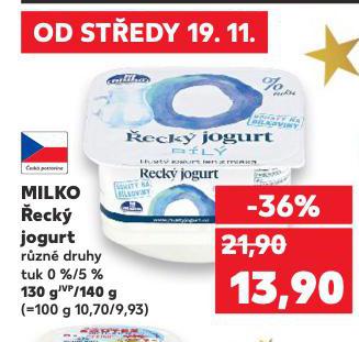 MILKO ŘECKÝ JOGURT