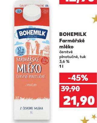 BOHEMILK FARMÁŘSKÉ MLÉKO