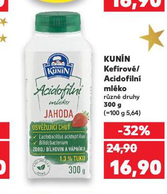 KUNÍN KEFÍROVÉ MLÉKO