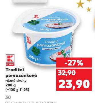 TRADIČNÍ POMAZÁNKOVÉ